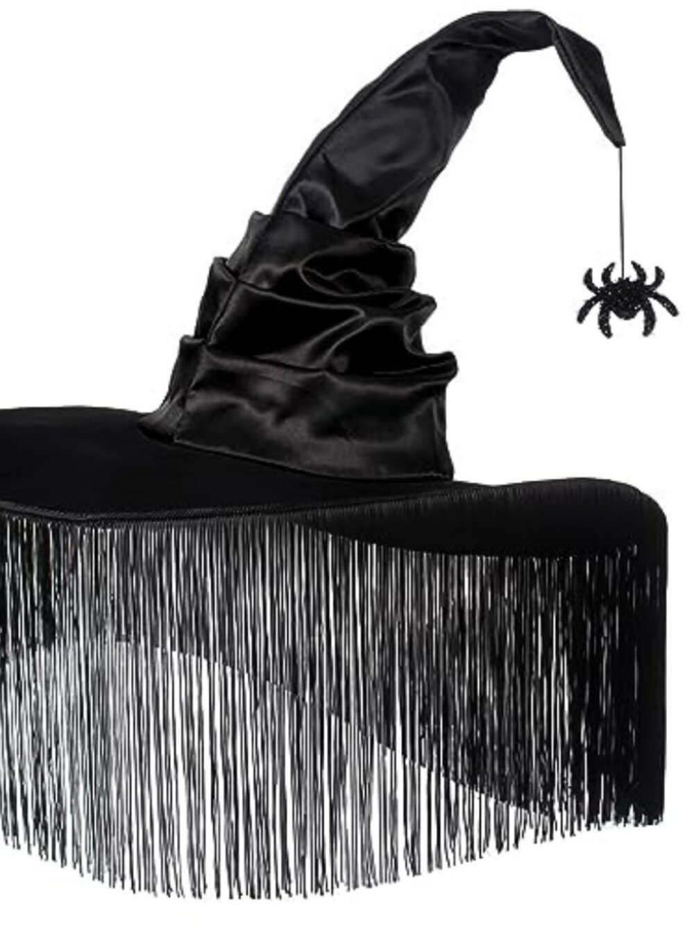 Witch Hat for Women - Halloween Women Costume Black